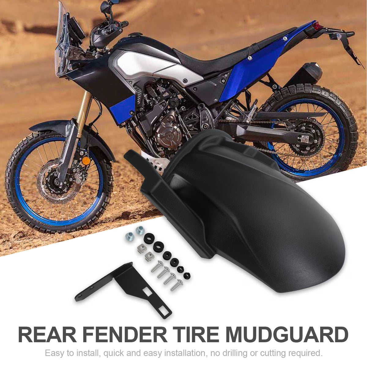 Rear Wheel Fender Tire Mudguard H6724