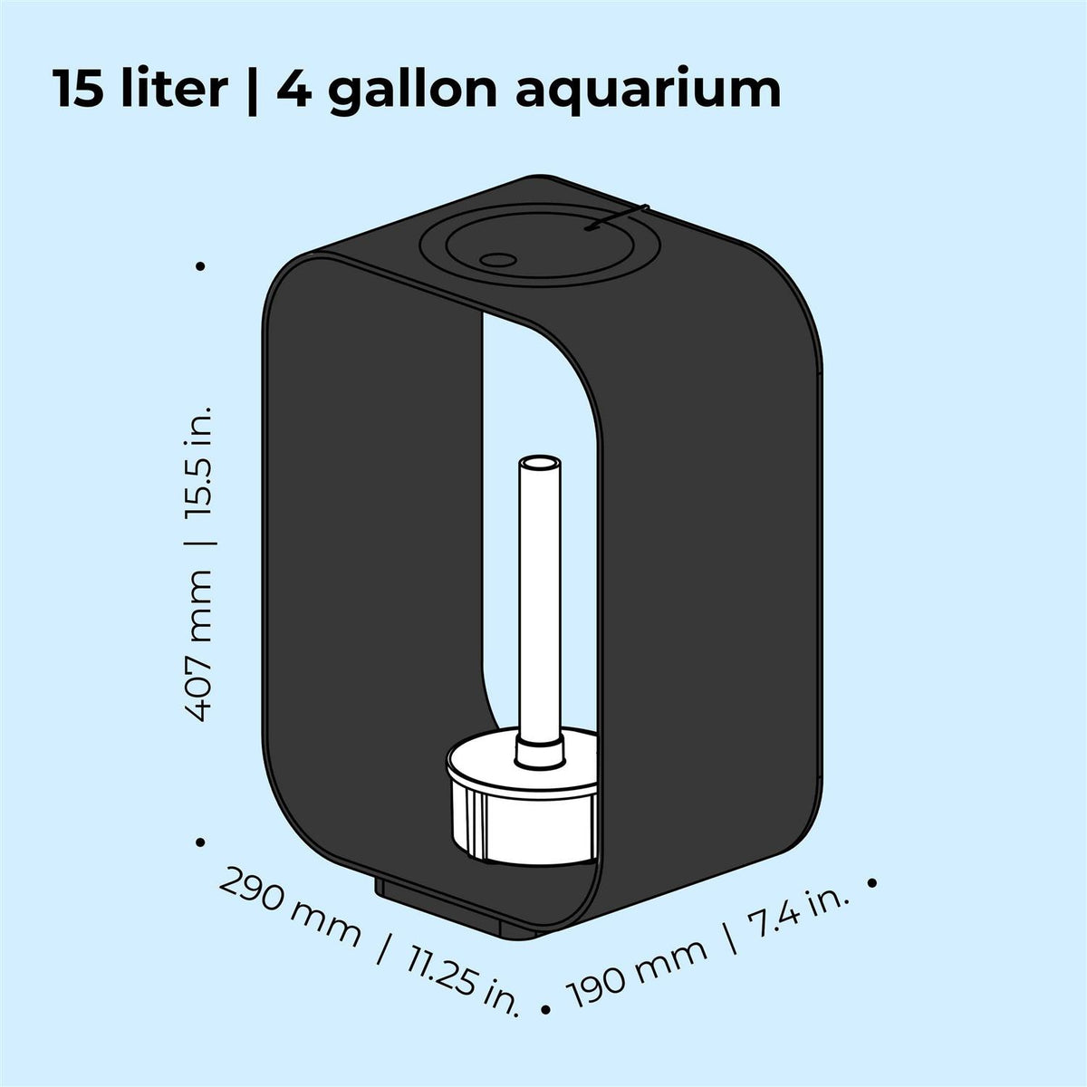 15 Aquarium with MCR Light H10394