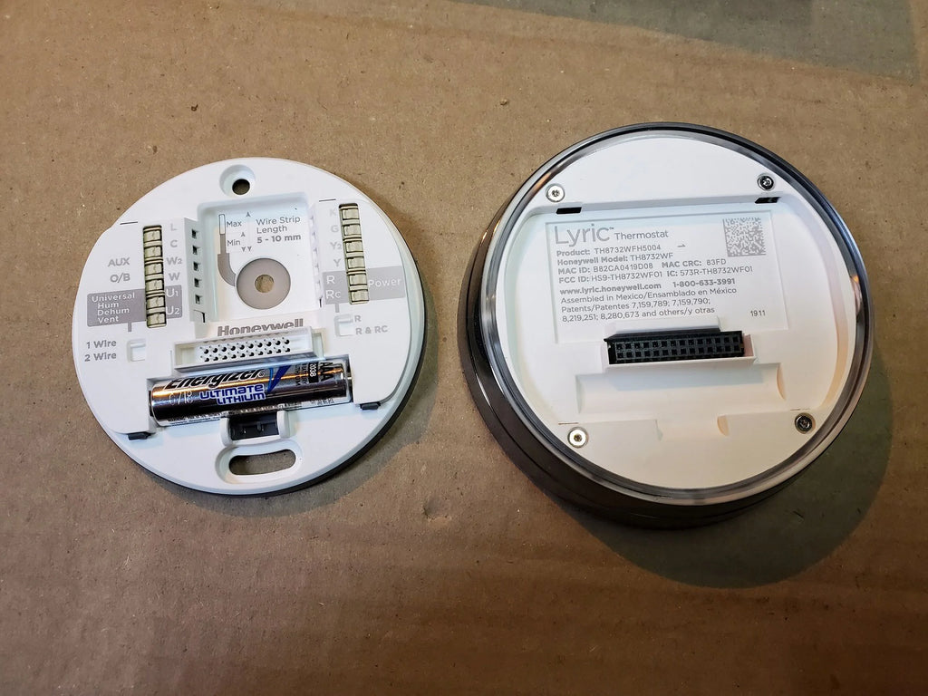 SMART ROUND WIFI PROGRAMMABLE THERMOSTAT R484