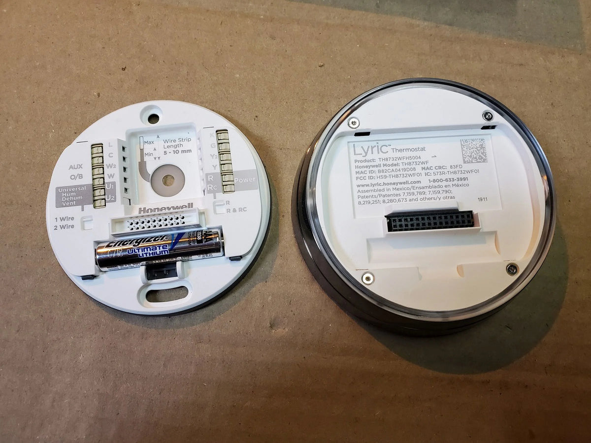 SMART ROUND WIFI PROGRAMMABLE THERMOSTAT R484