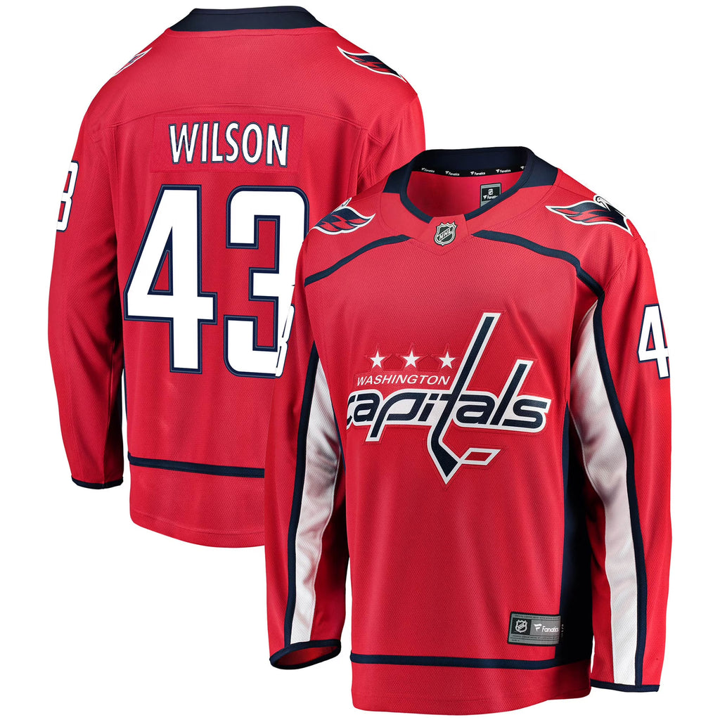 Red Washington Capitals Home Premier Breakaway Player Jersey P972446
