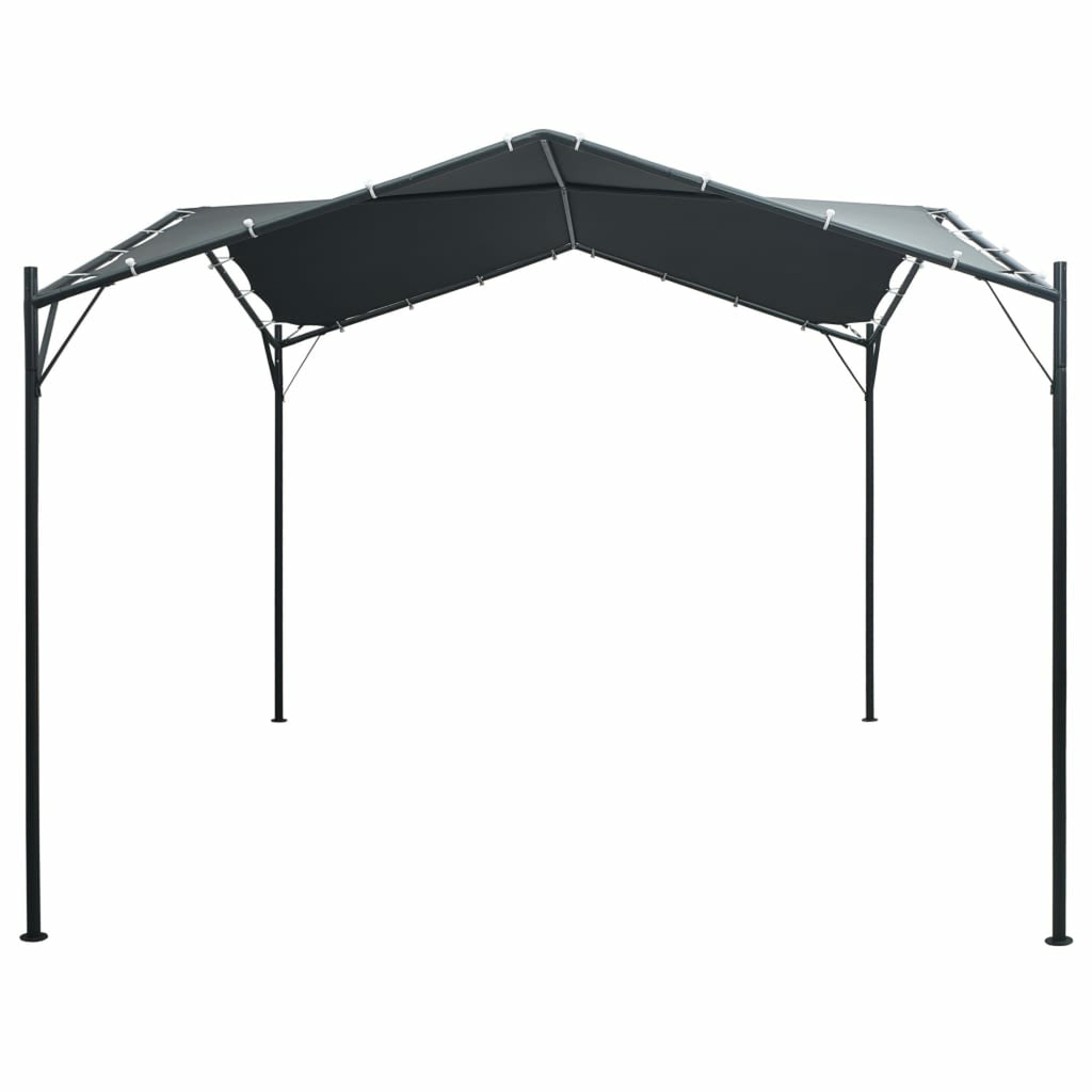 Steel Frame Garden Canopy Tent Sun Shelter 9.8ft x 9.8ft x 8.5ft Z892