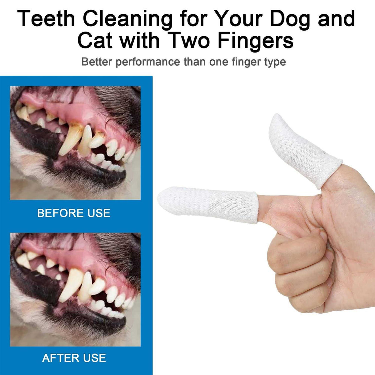 Dog Cat Finger Toothbrush W471