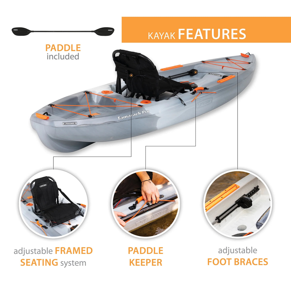 123 inch Sit-on-Top Kayak L227