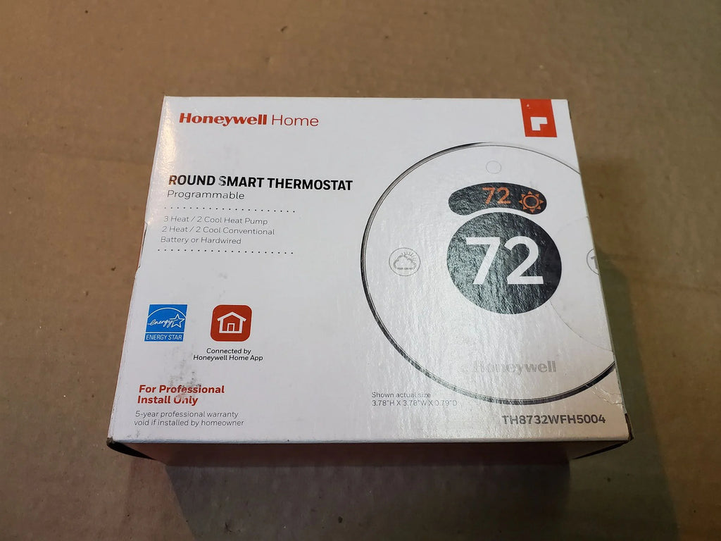 SMART ROUND WIFI PROGRAMMABLE THERMOSTAT R484