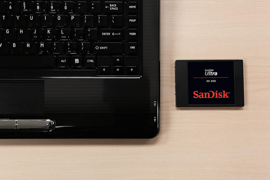 SanDisk Ultra 3D NAND 500GB Internal SSD - SATA III 6 Gb/s, 2.5 Inch /7 mm, Up to 560 MB/s - SDSSDH3-500G-G25 Pack of 2 Y59510