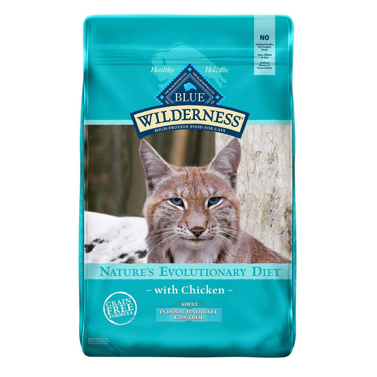 Blue Wilderness Indoor Hairball Control Cat Dry Food R897