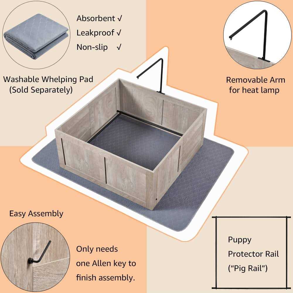 Whelping Box for Dogs W121979