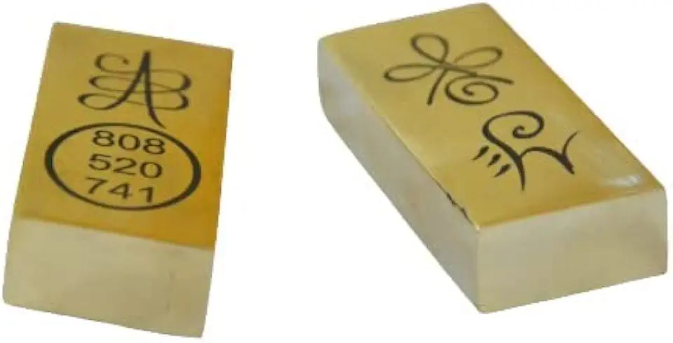 2 Pcs Full Solid Brass Energy Box I111