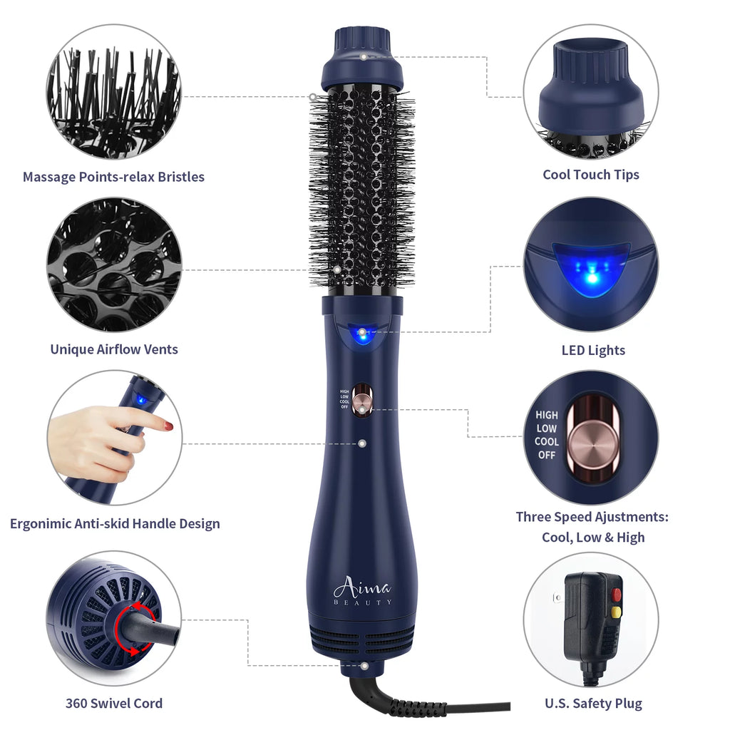 1 3/4" Round Hot Air Brush L782000