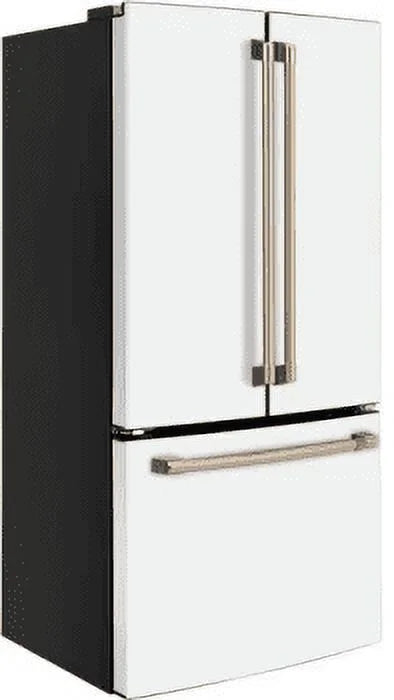 33 Wide 18.6 Cu. Ft. Counter Depth French Door Refrigerator Matte White S219