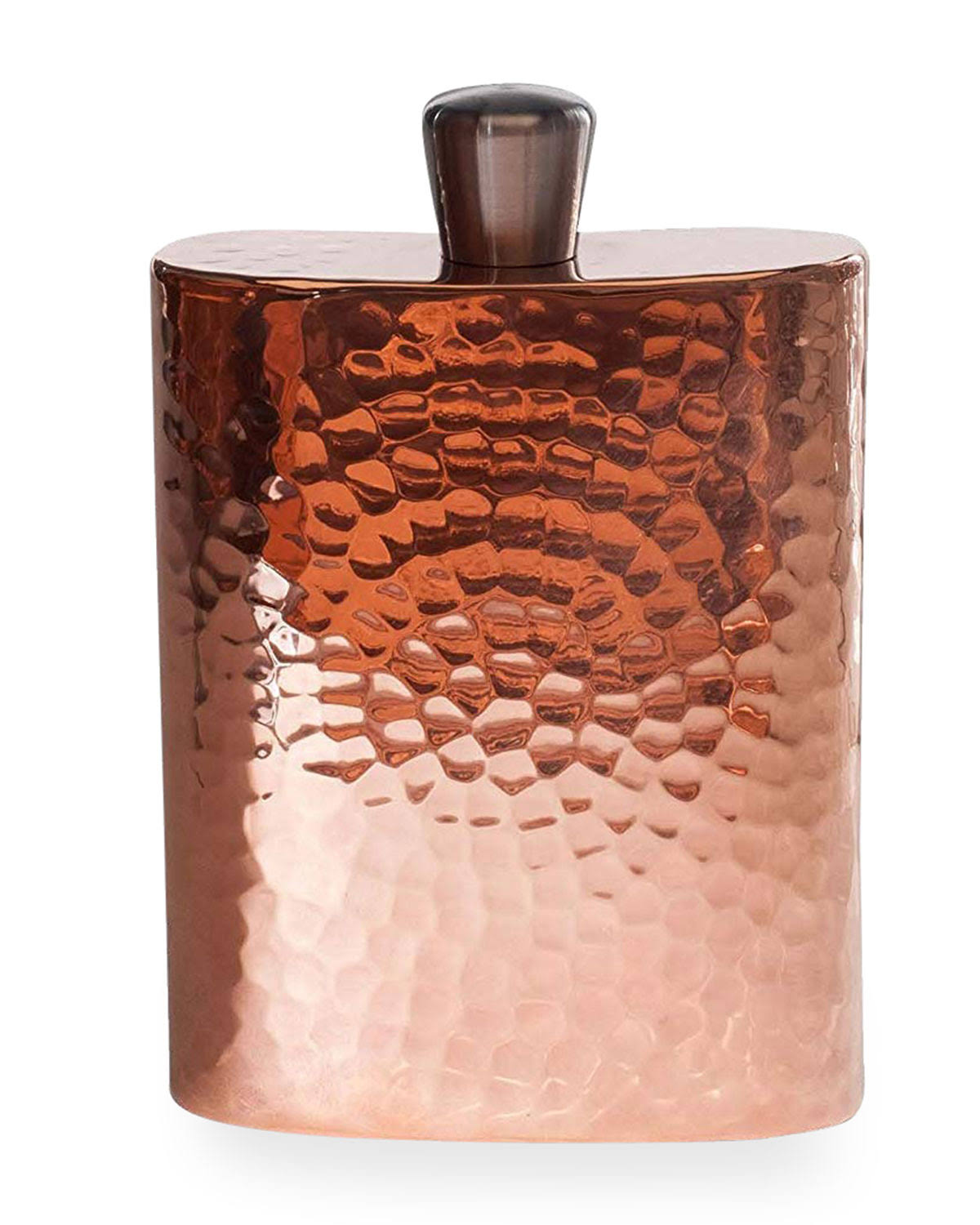 12 oz Hand Hammered 100% Pure Copper Flask I7953