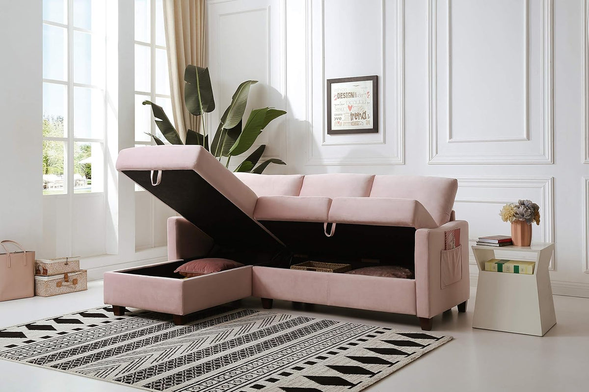 Pink Sectional E85270
