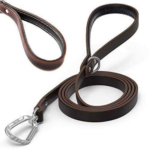 Leather Dog Leash Q7025