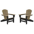 Black Plastic Adirondack Chair M462