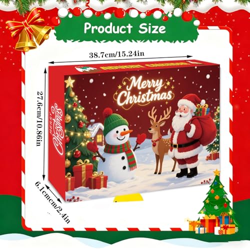 80PCS Christmas Fidget Toys Advent Calendar 2025 W9710