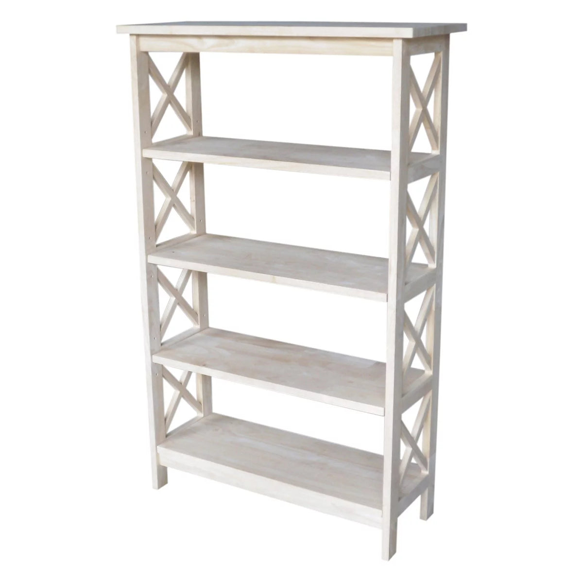 Solid Wood 4 Tier Shelf Unit H6464