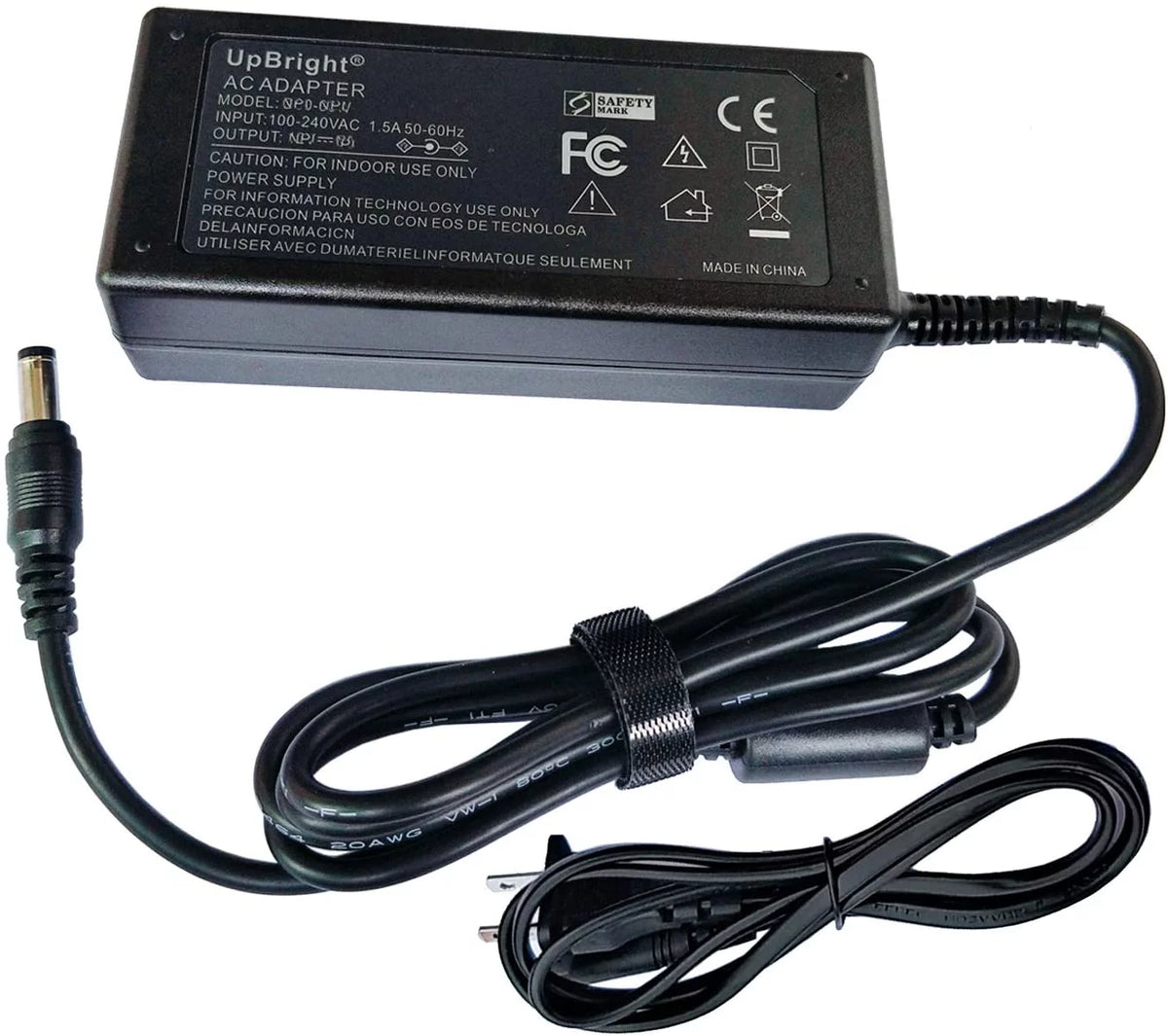 AC/DC Adapter Power Supply Cord Charger T600314