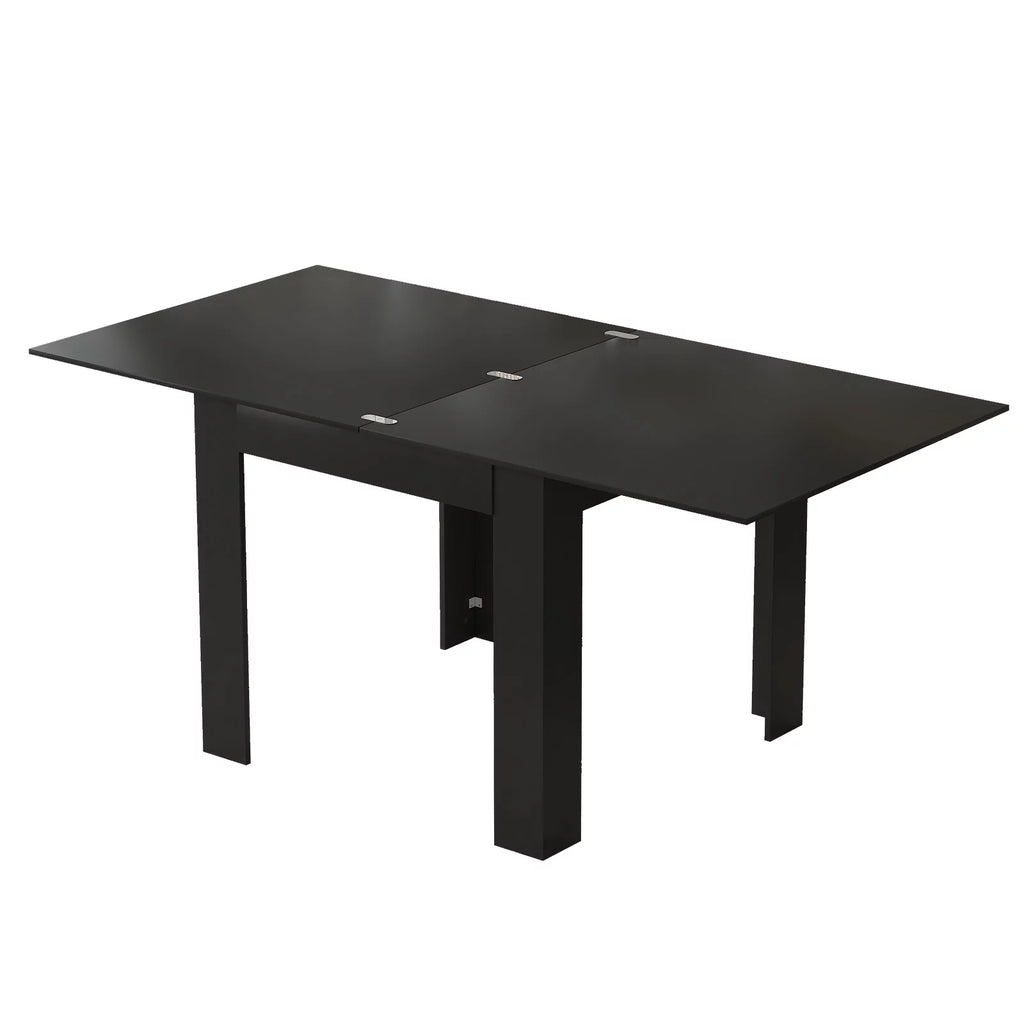 Black Expandable Dining Table W2745