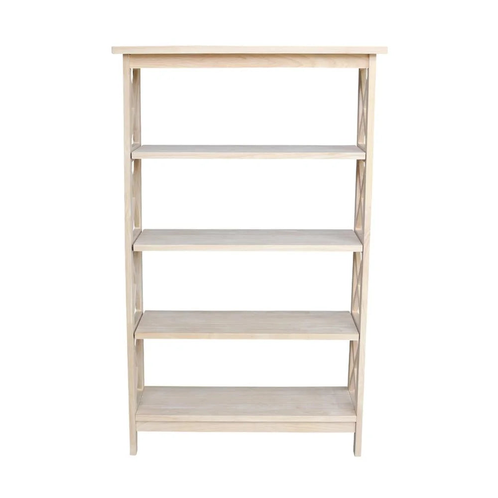 Solid Wood 4 Tier Shelf Unit H6464