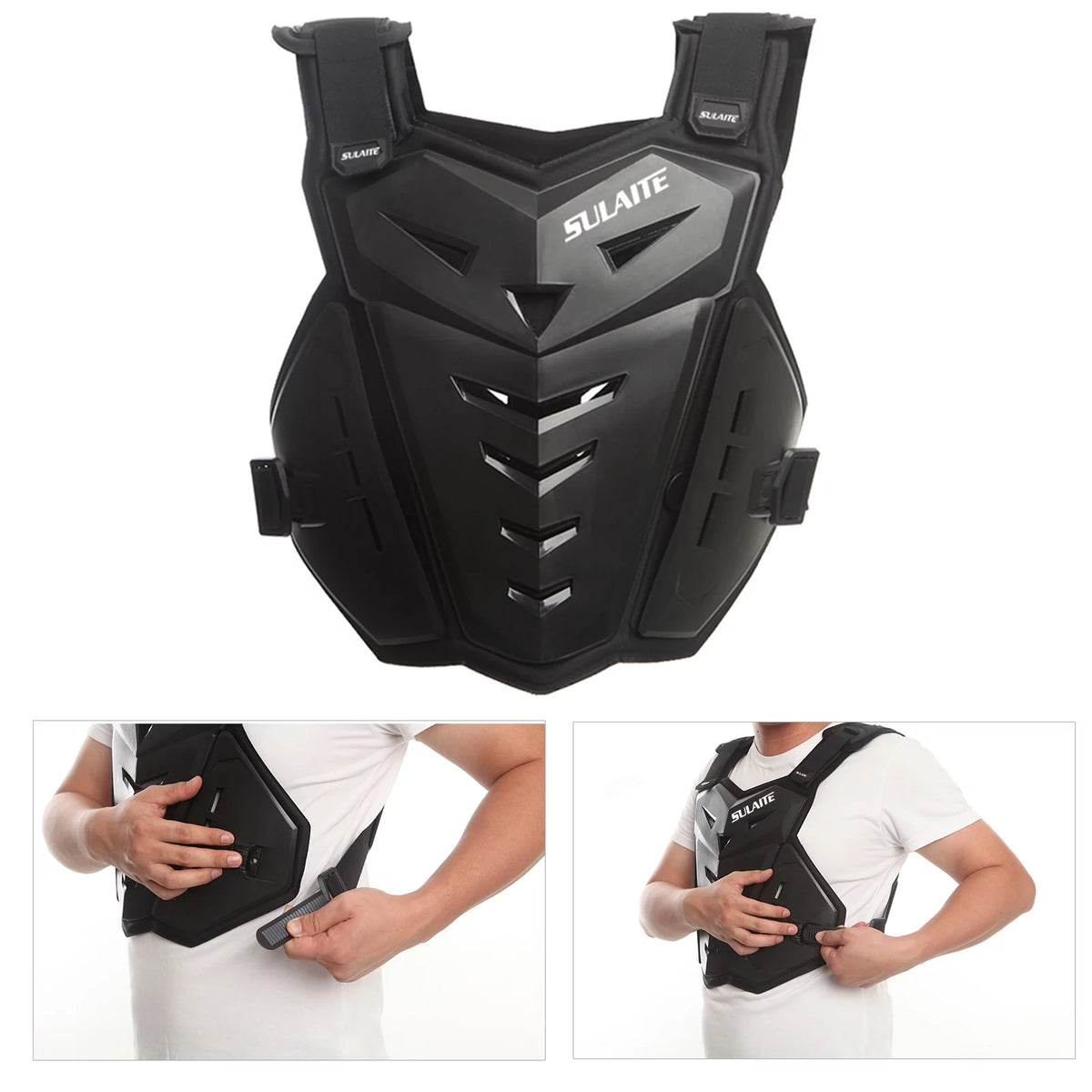 Motorcycle Armor Vest Chest Spine Back Protector Protective Vest I16491