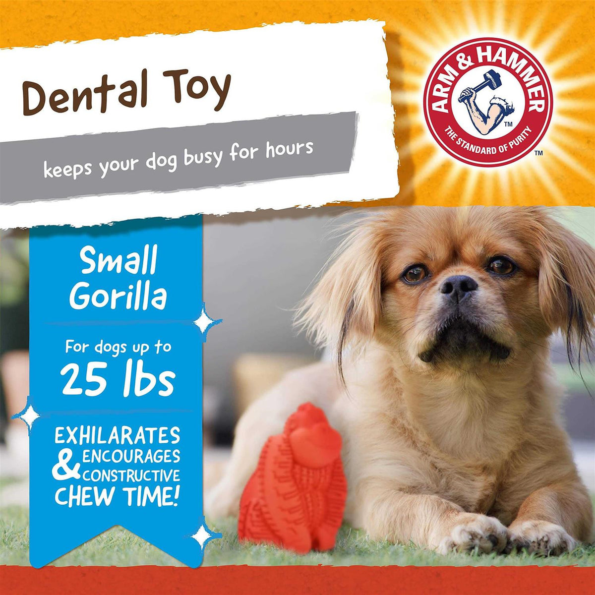 Gorilla Dental Dog Toy W69492