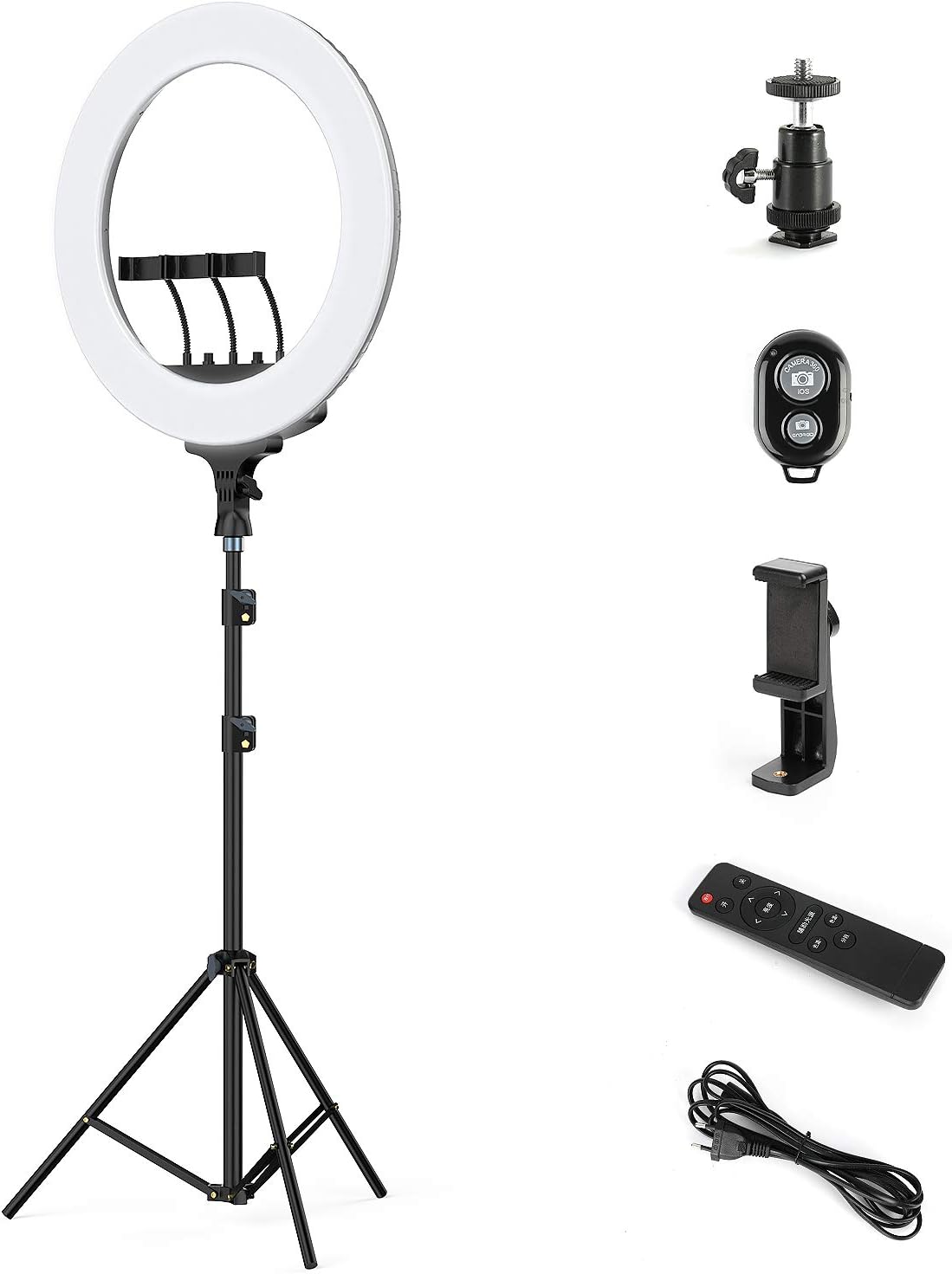18 inch RGB Ring Light with Tripod Stand M94449
