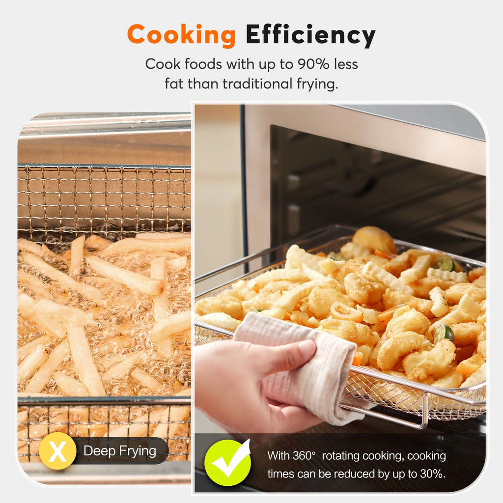 30 Quart Air Fryer Oven with LED Digital Screen B1142