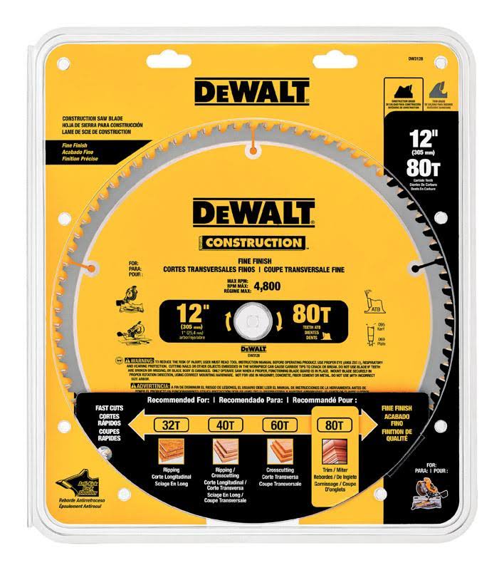 12in Circular Saw Blade Z52198