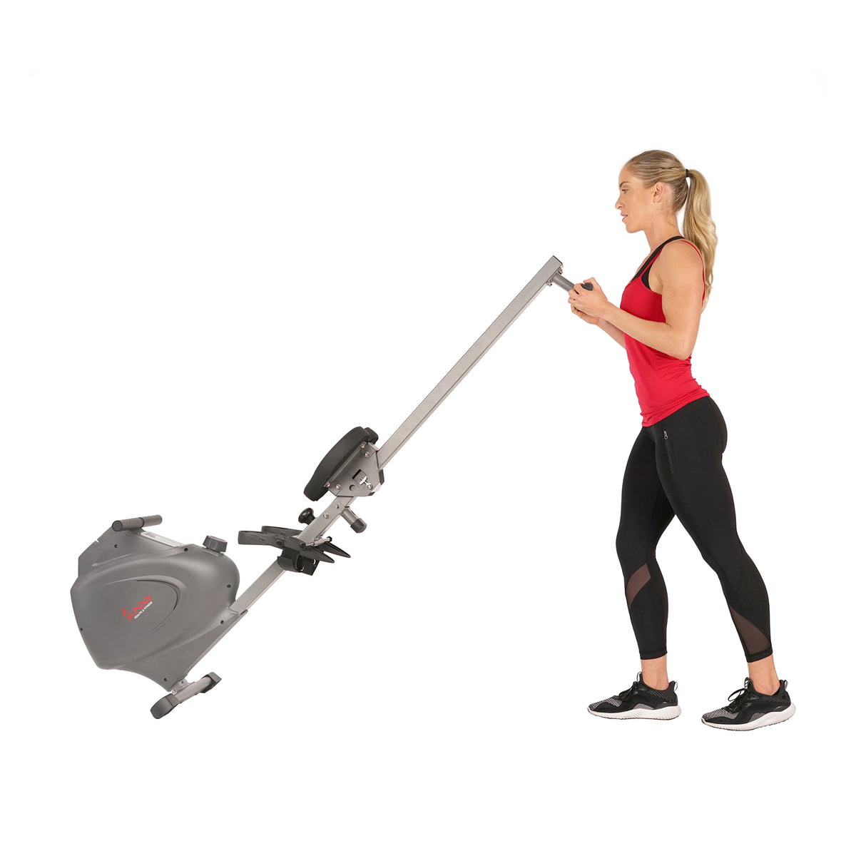 Magnetic Rowing Machine with LCD Monitor R5117
