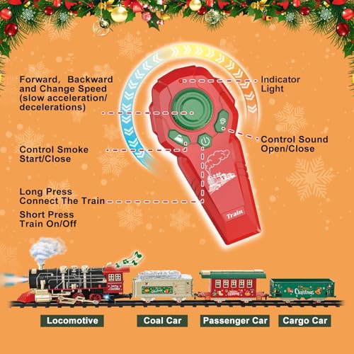 Remote Control Electric Train Set with Tracks D265915