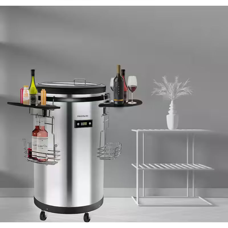 Single Zone Refrigerated Party Cooler in Stainless Steel R5774