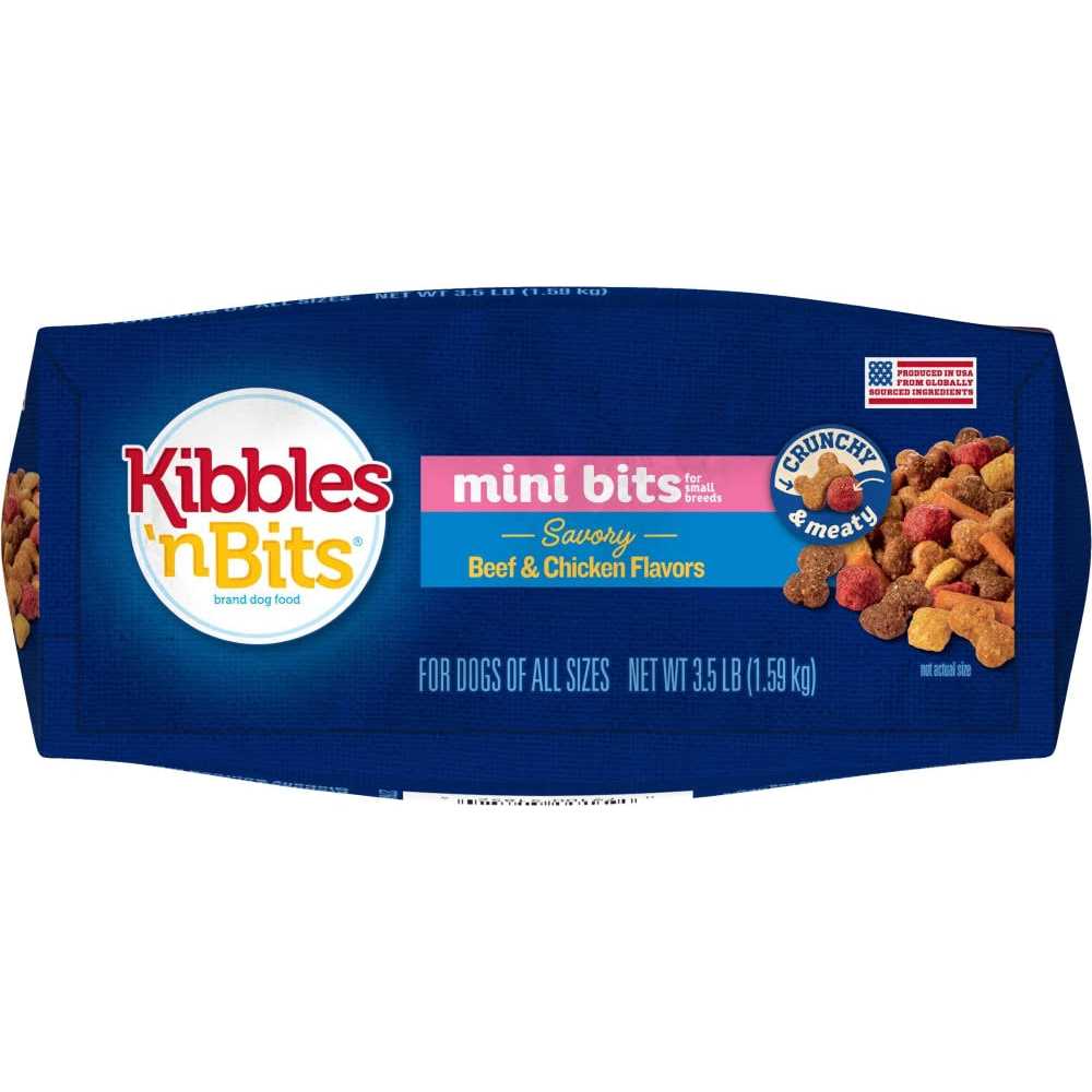 Mini Bits Beef Chicken Dog Food J509