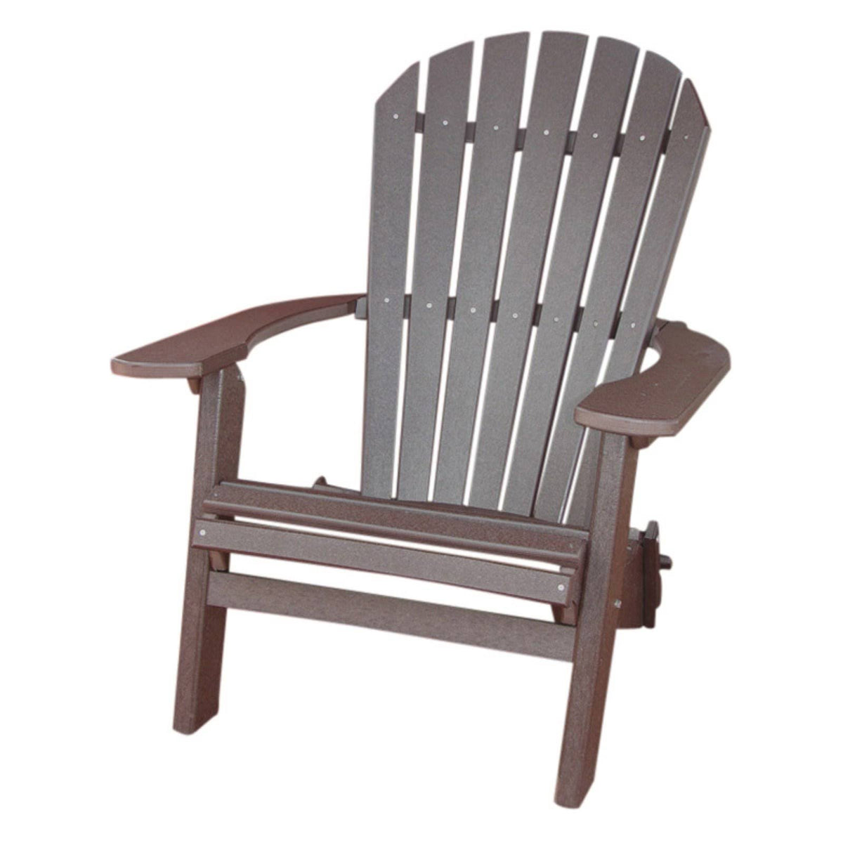 Folding Recycled Poly Adirondack Chair K51894