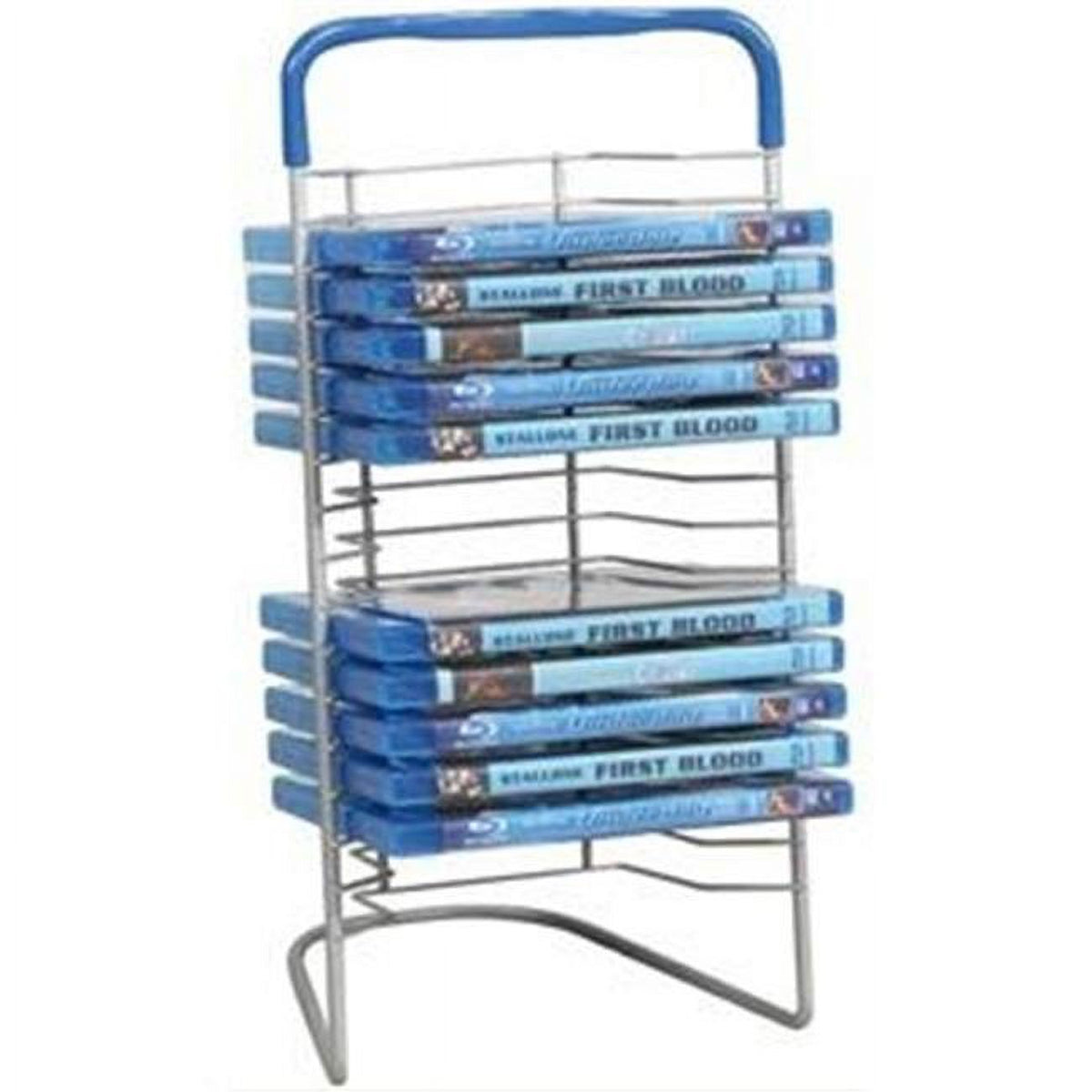 16 Nestable DVD Wire Rack Y43824