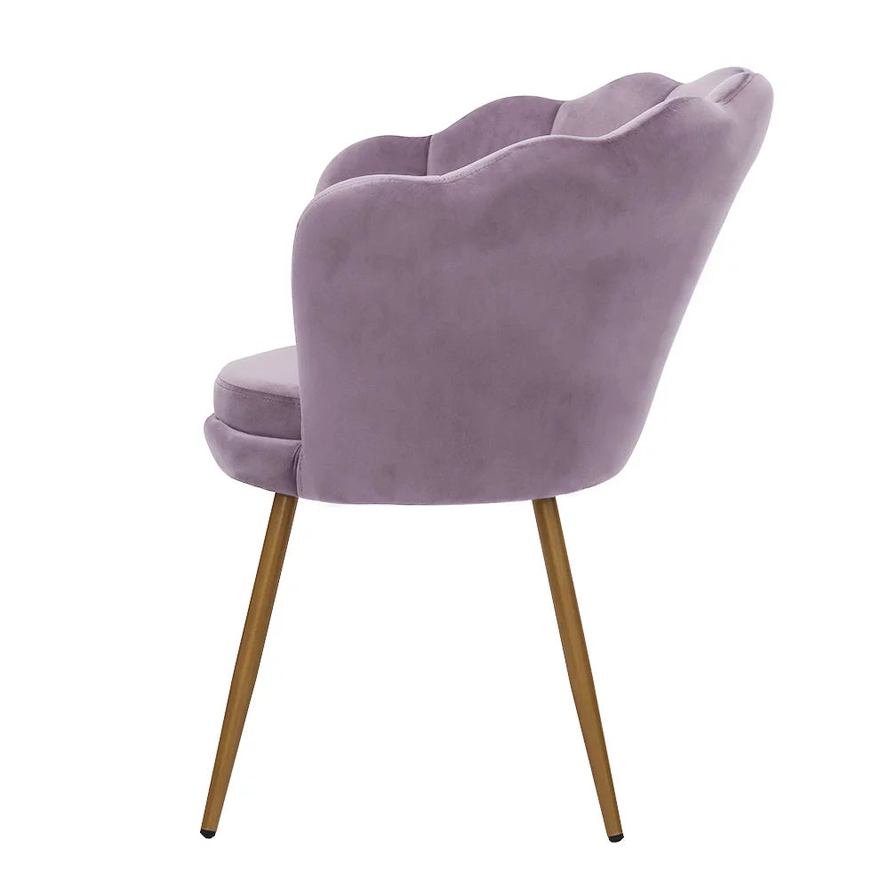 Velvet Barrel Chair T76608
