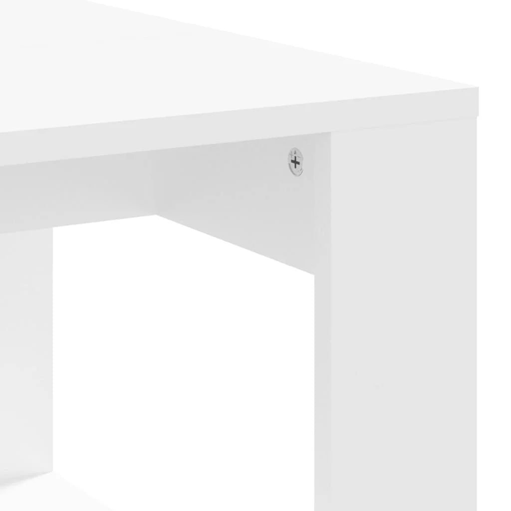 White Engineered Wood Coffee Table C95379