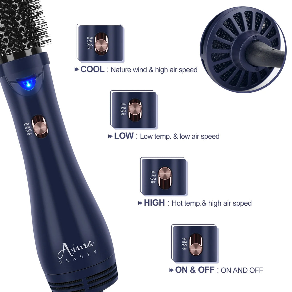 1 3/4" Round Hot Air Brush L782000