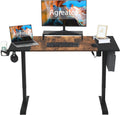 Electric Standing Desk Adjustable Height 48x24 Inch Sit Stand Desk N521387