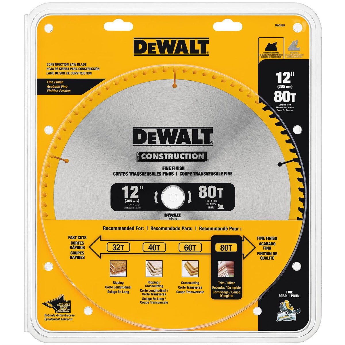 12in Circular Saw Blade Z52198