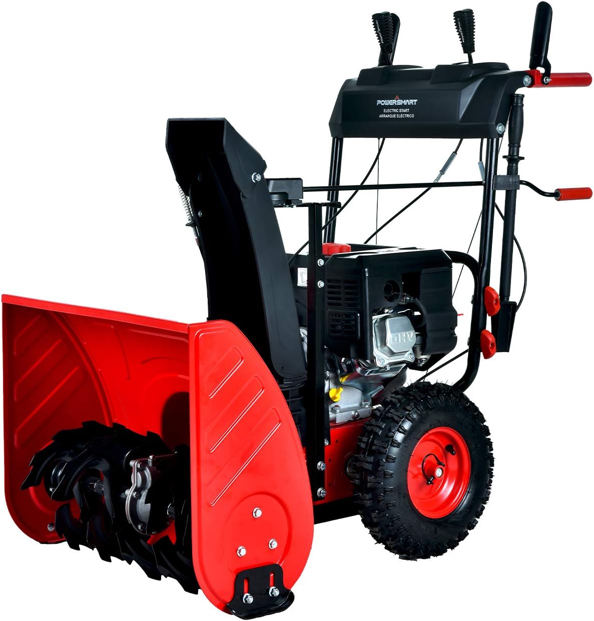 24-inch 212cc Gas 2-Stage Snow Blower with Electric Start M598