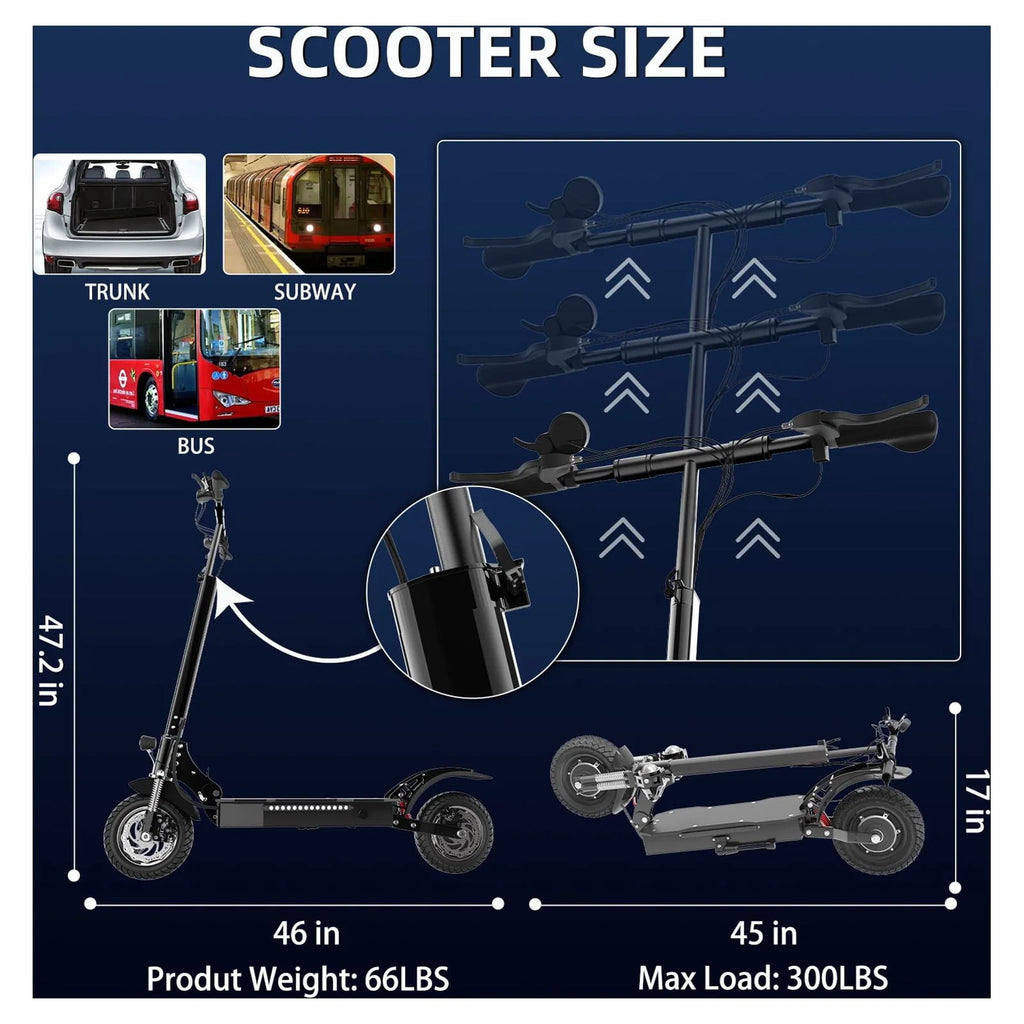 1300W Foldable Electric Scooter L10457