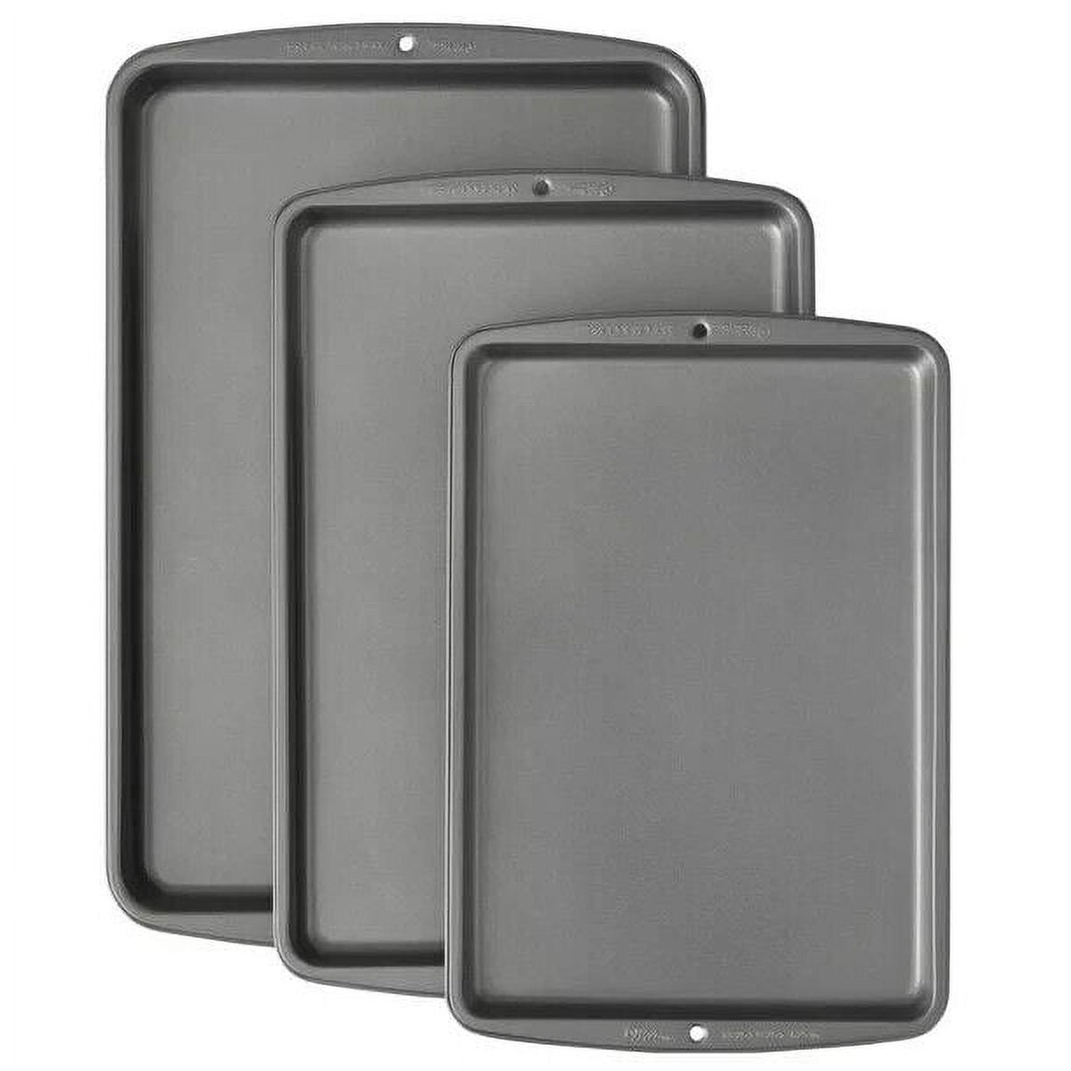 3-Piece Non-Stick Cookie Sheet Pan Set L509