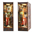 DIY Book Nook Miniature Kit, 3D Wooden Puzzle Booknook X9772