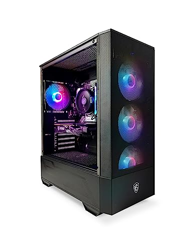 PC Falcon RYZEN 5 5600X 3.7 GHz GeForce RTX 4060 Ti 1TB NVME SSD 16GB DDR4 RAM 3600 650W Bronze PSU 11AC WiFi Bluetooth Windows 11 H 64-bit A34441