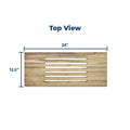 Wall Mounted Folding Shower Bench 24 Inch Q20430