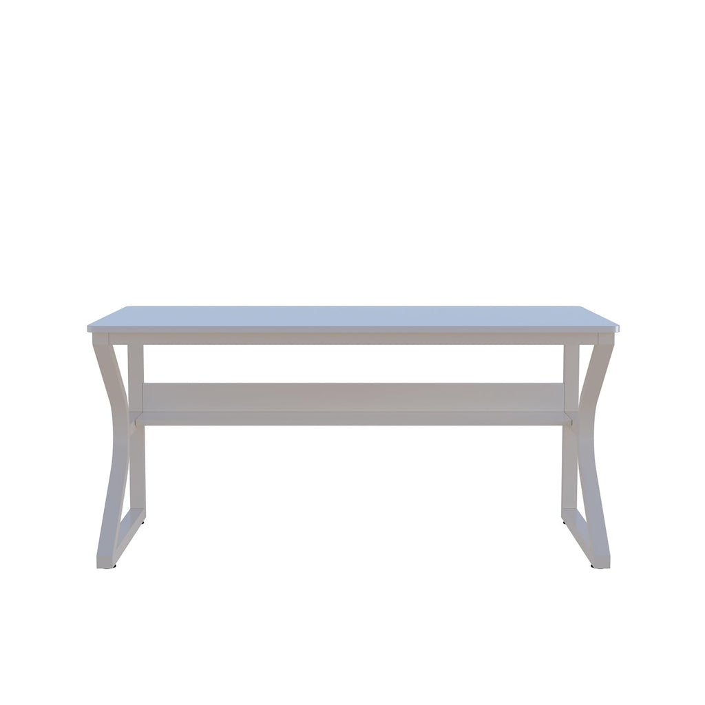 55-Inch Extra Long Desk with Storage Shelf A238011