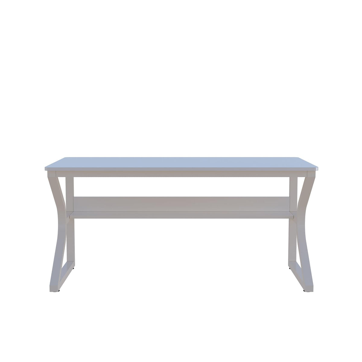 55-Inch Extra Long Desk with Storage Shelf A238011