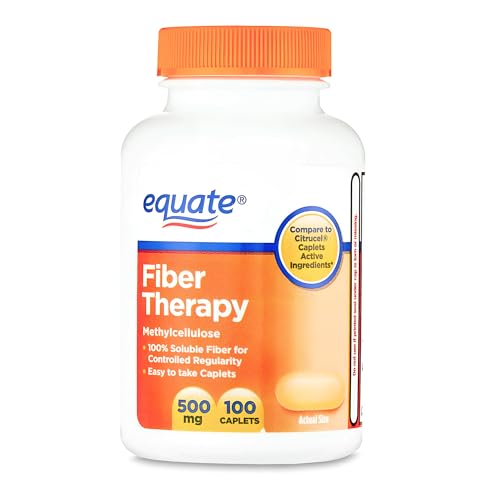 100 Count 500 mg Fiber Caplets T44098