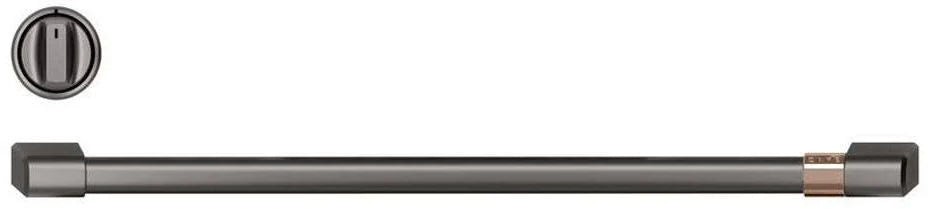 Brushed Black Electric Knobs and Handles Y77825